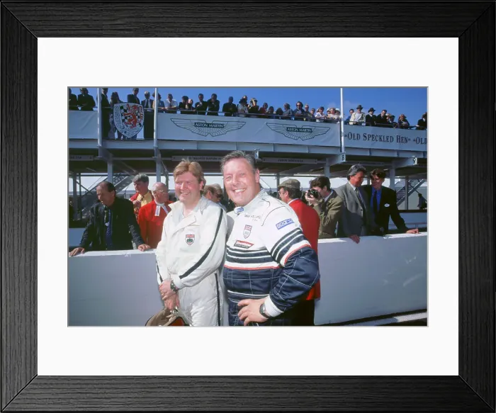 Framed Print : Racing driver Barry Williams Framed Print : Racing driver Barry Williams