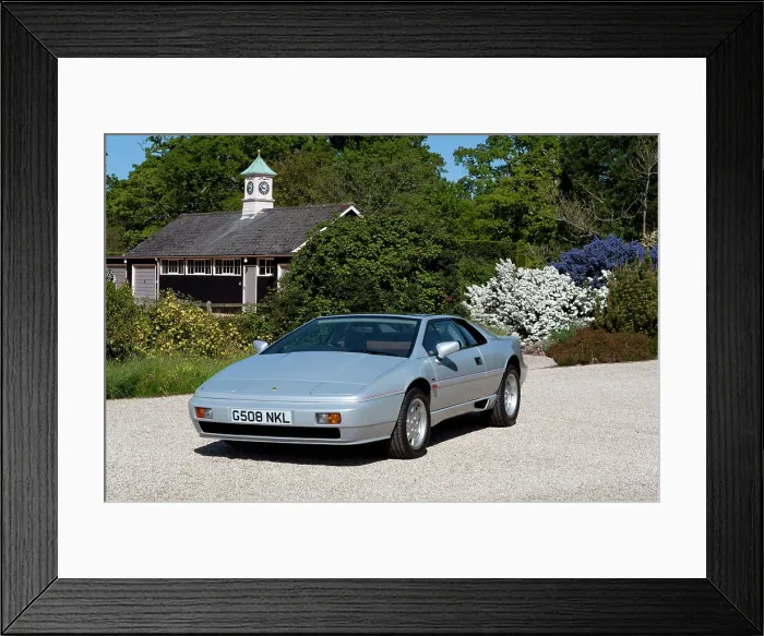 Framed Print : 1989 Lotus Esprit Framed Print : 1989 Lotus Esprit