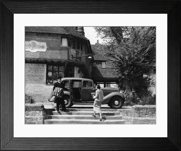 Framed Print : Hillman Hawk, Penshurst, Kent, 1937 Framed Print : Hillman Hawk, Penshurst, Kent, 1937