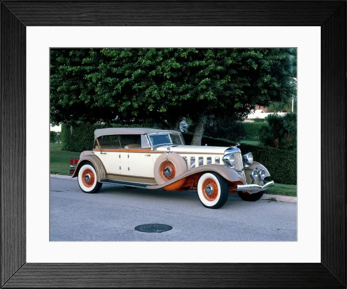 Framed Print : A 1933 Chrysler Custom Imperial Framed Print : A 1933 Chrysler Custom Imperial