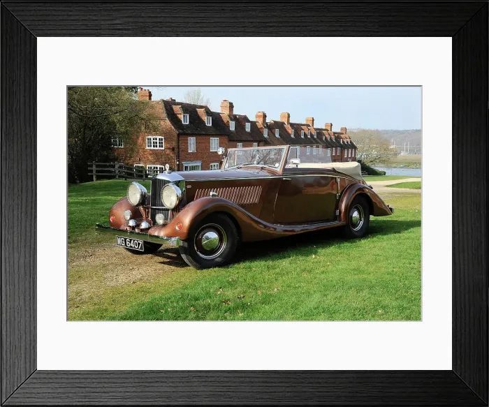 Framed Print : 1939 Railton Fairmile Series 3 Straight Eight Framed Print : 1939 Railton Fairmile Series 3 Straight Eight