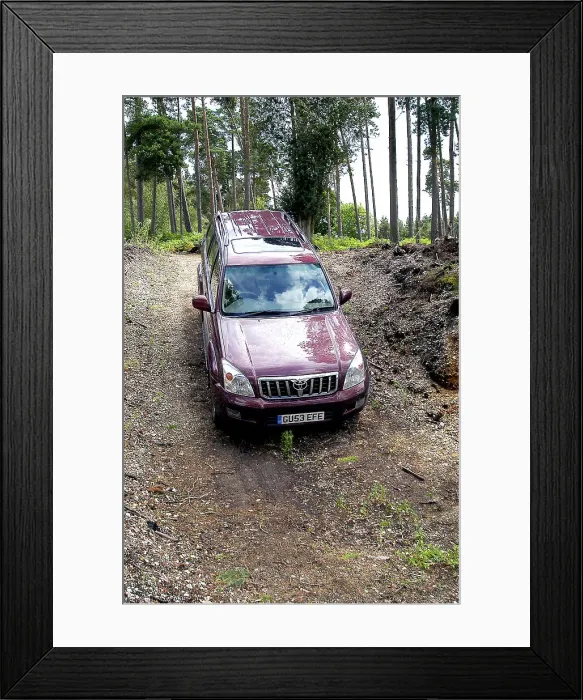 Framed Print : 2003 Toyota Landcruiser Framed Print : 2003 Toyota Landcruiser
