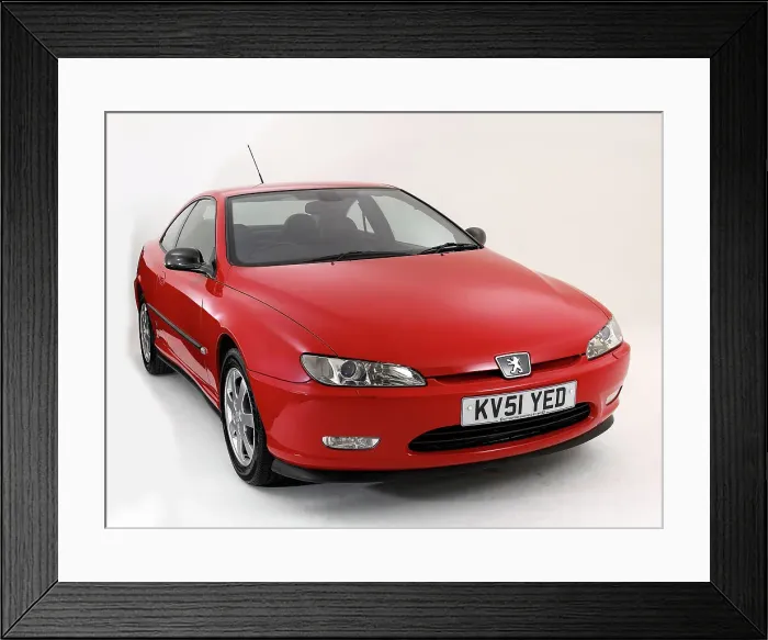 Framed Print : 2001 Peugeot 406 Coupe Framed Print : 2001 Peugeot 406 Coupe