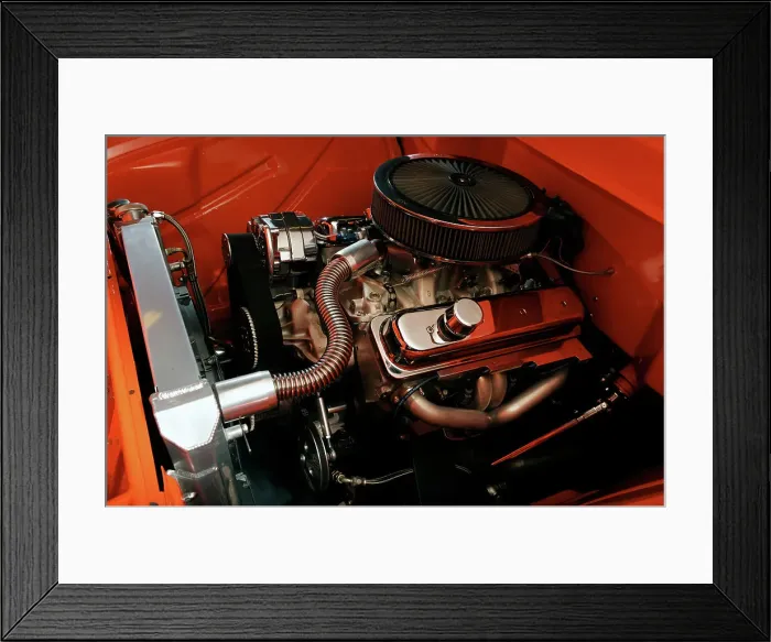 Framed Print : Chevrolet Model 3A Truck 1957. Artist: Simon Clay Framed Print : Chevrolet Model 3A Truck 1957. Artist: Simon Clay