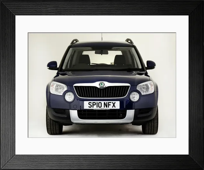 Framed Print : 2010 Skoda Yeti Framed Print : 2010 Skoda Yeti