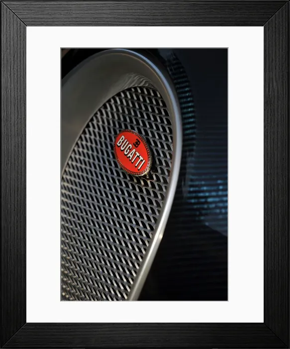 Framed Print : 2009 Bugatti Veyron Sang Bleu Framed Print : 2009 Bugatti Veyron Sang Bleu