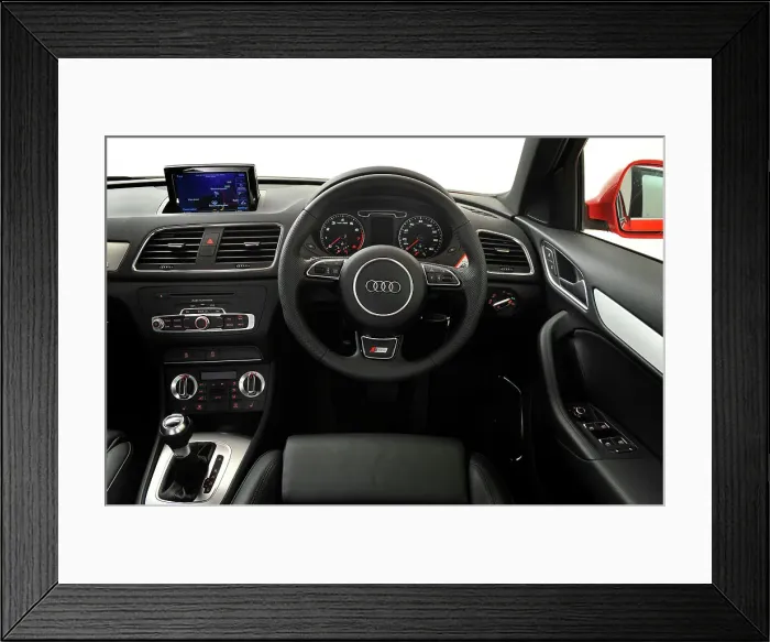 Framed Print : 2013 Audi Q3 Framed Print : 2013 Audi Q3