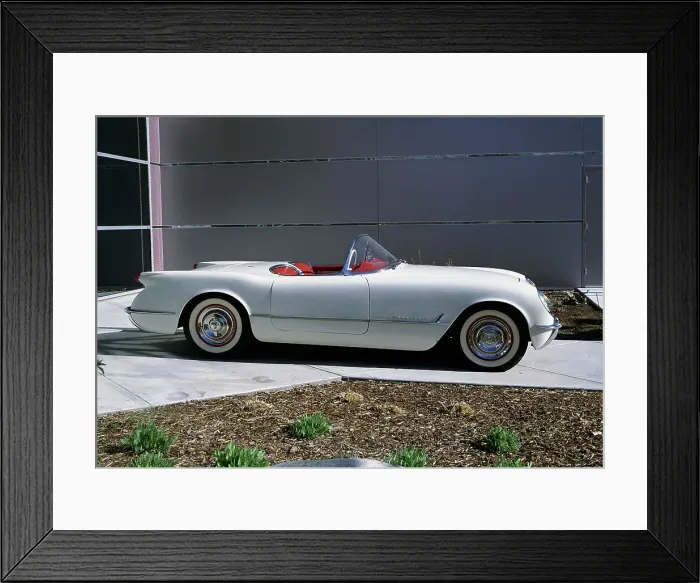Framed Print : 1953 Chevrolet Corvette Framed Print : 1953 Chevrolet Corvette