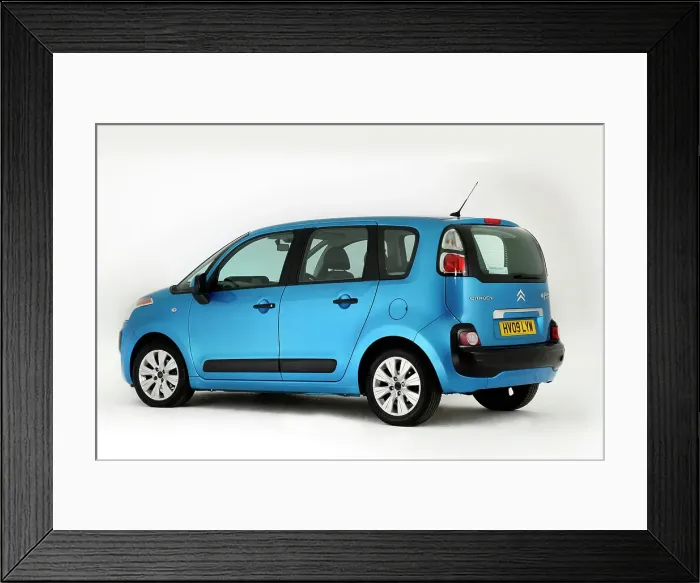 Framed Print : 2009 Citroen C3 Picasso Framed Print : 2009 Citroen C3 Picasso