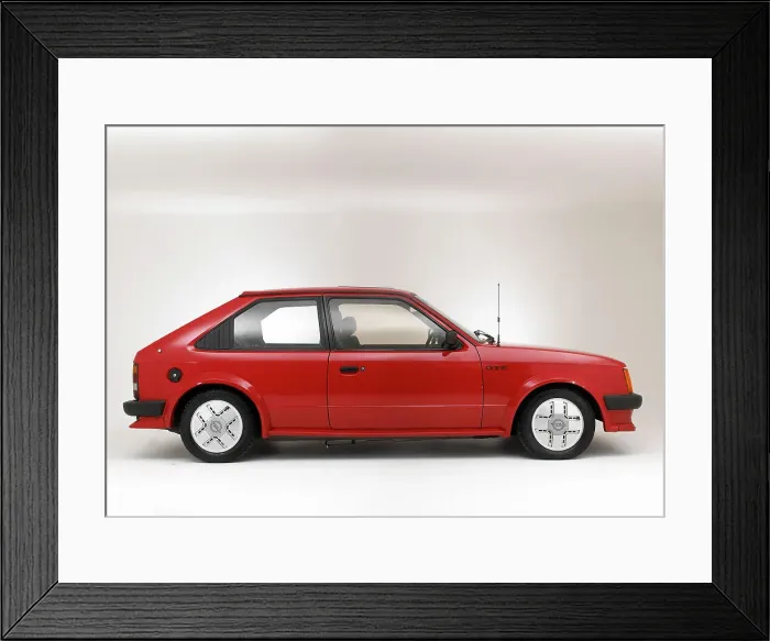 Framed Print : 1983 Opel Kadett GTE Framed Print : 1983 Opel Kadett GTE