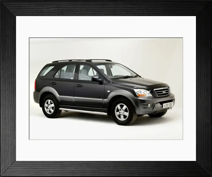 Framed Print : 2008 Kia Sorento Framed Print : 2008 Kia Sorento
