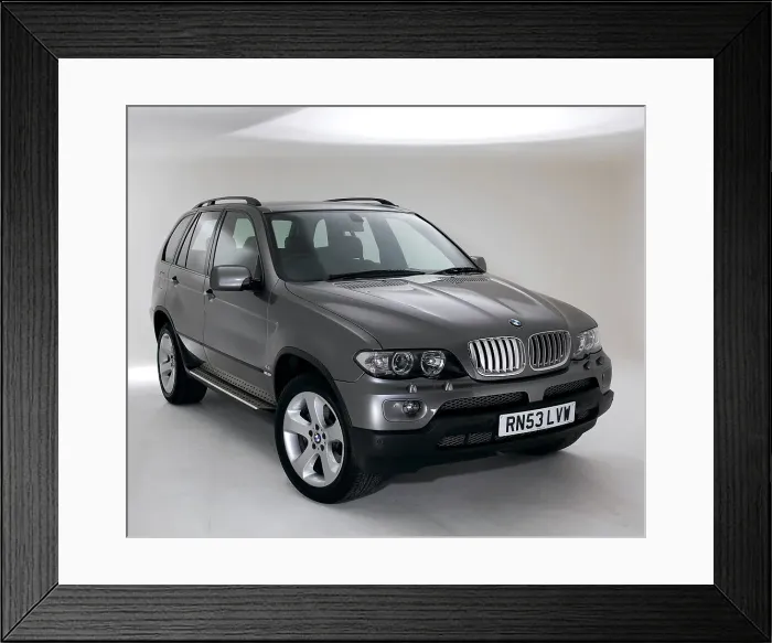 Framed Print : 2003 BMW X5 Framed Print : 2003 BMW X5