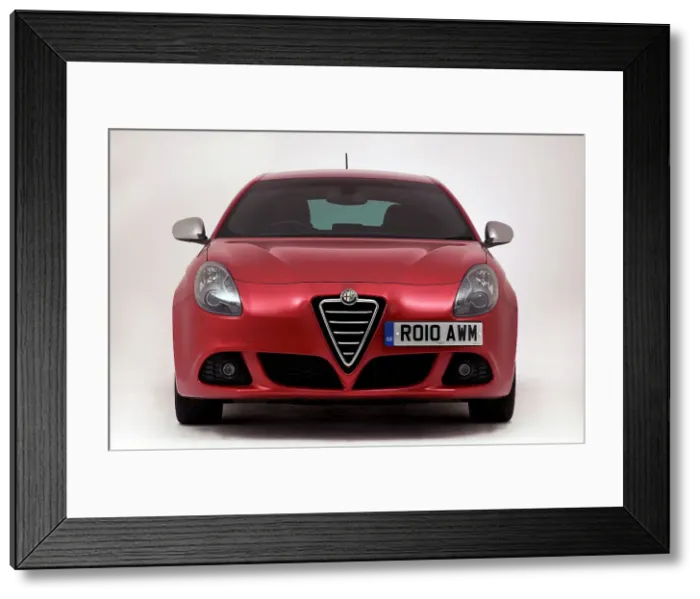 Framed Print : 2010 Alfa Romeo Giulietta 1750 Cloverleaf Framed Print : 2010 Alfa Romeo Giulietta 1750 Cloverleaf