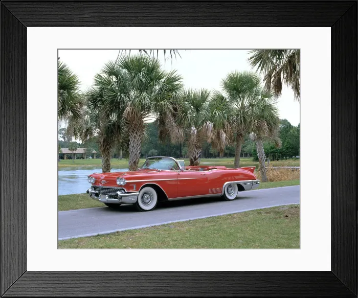Framed Print : 1957 Cadillac Eldorado Biarritz Framed Print : 1957 Cadillac Eldorado Biarritz