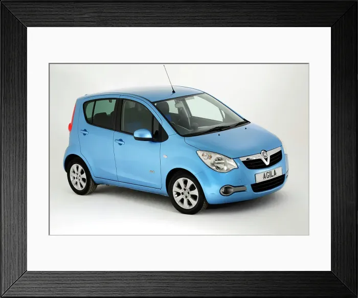 Framed Print : 2010 Vauxhall Agila Framed Print : 2010 Vauxhall Agila