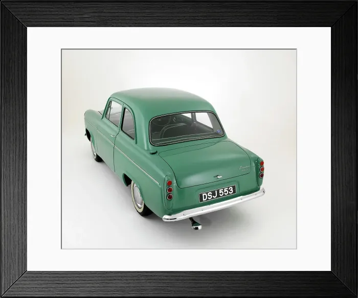 Framed Print : 1959 Ford Popular 100E Framed Print : 1959 Ford Popular 100E