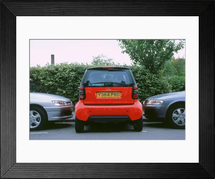 Framed Print : 2001 Smart car Framed Print : 2001 Smart car