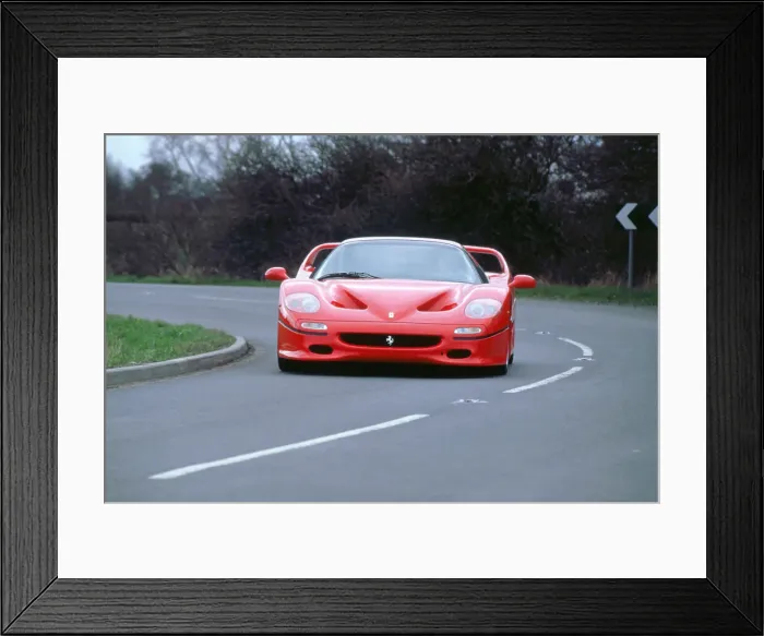 Framed Print : 1996 Ferrari F50 Framed Print : 1996 Ferrari F50