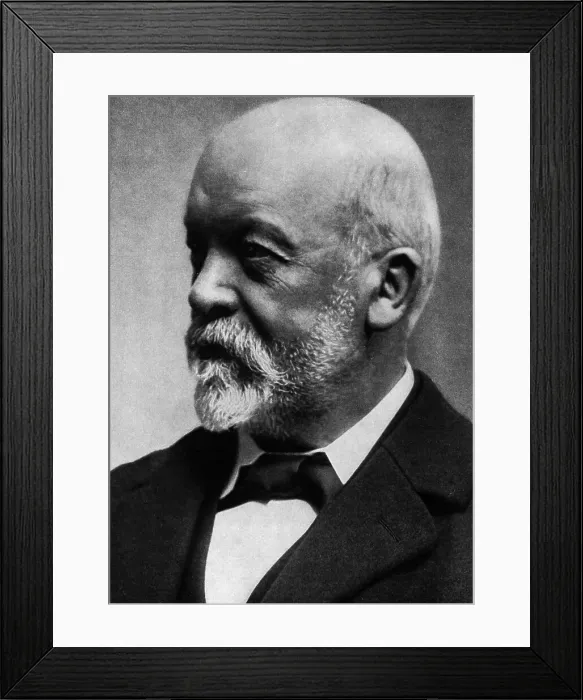 Framed Print : Gottlieb Daimler, (c1890s?)
