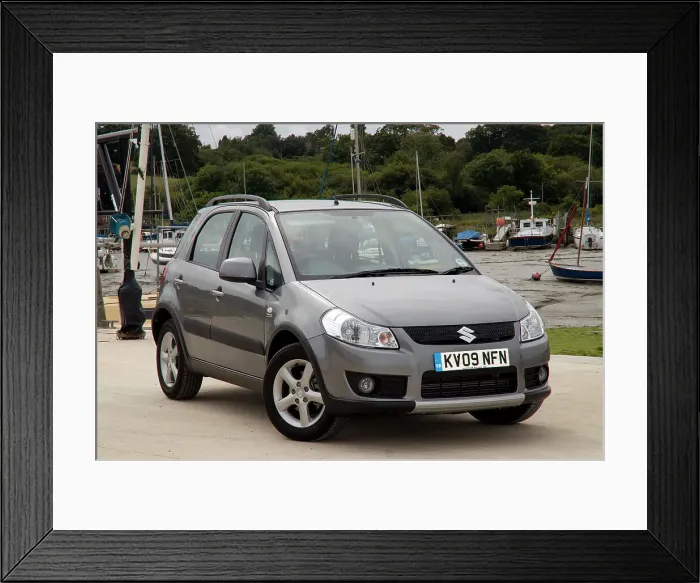 Framed Print : 2009 Suzuki SX4 Framed Print : 2009 Suzuki SX4