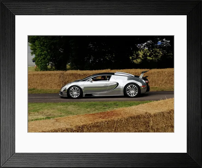 Framed Print : 2009 Bugatti Veyron Pur Sang Framed Print : 2009 Bugatti Veyron Pur Sang