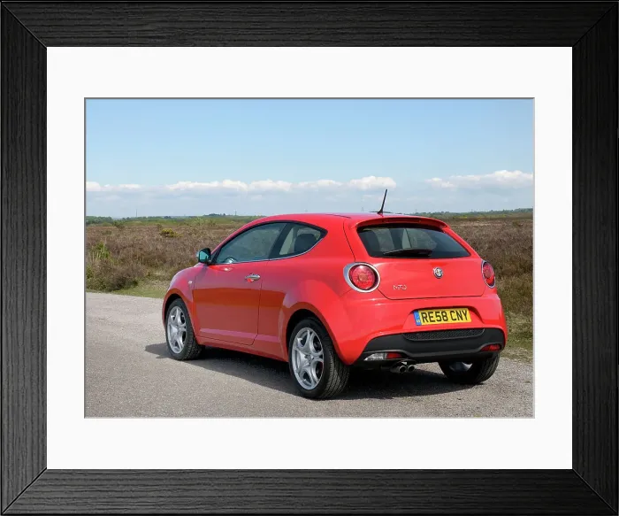 Framed Print : 2009 Alfa Romeo MiTo Framed Print : 2009 Alfa Romeo MiTo