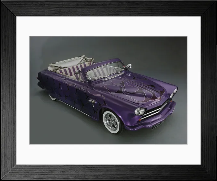 Framed Print : 1961 Volvo Amazon Customised Rainbow Chaser Framed Print : 1961 Volvo Amazon Customised Rainbow Chaser