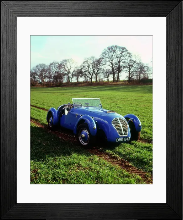 Framed Print : 1950 Healey Silverstone Framed Print : 1950 Healey Silverstone