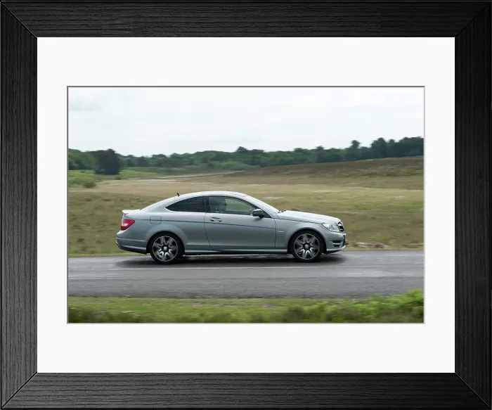 Framed Print : 2013 Mercedes Benz C250 Cdi Coupe AMG Sport Framed Print : 2013 Mercedes Benz C250 Cdi Coupe AMG Sport