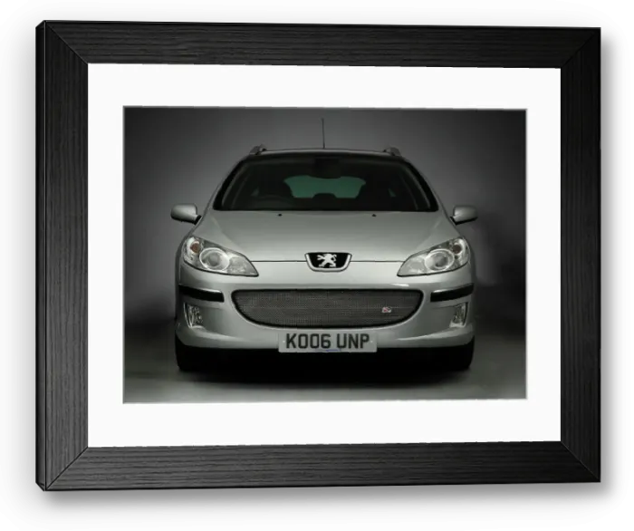 Framed Print : 2006 Peugeot 407 SW Framed Print : 2006 Peugeot 407 SW