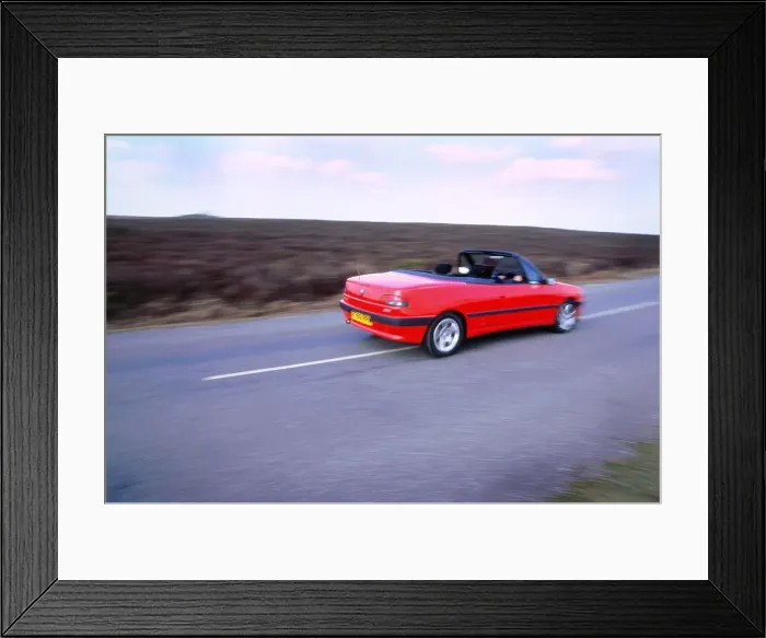Framed Print : 1999 Peugeot 306 cabriolet Framed Print : 1999 Peugeot 306 cabriolet