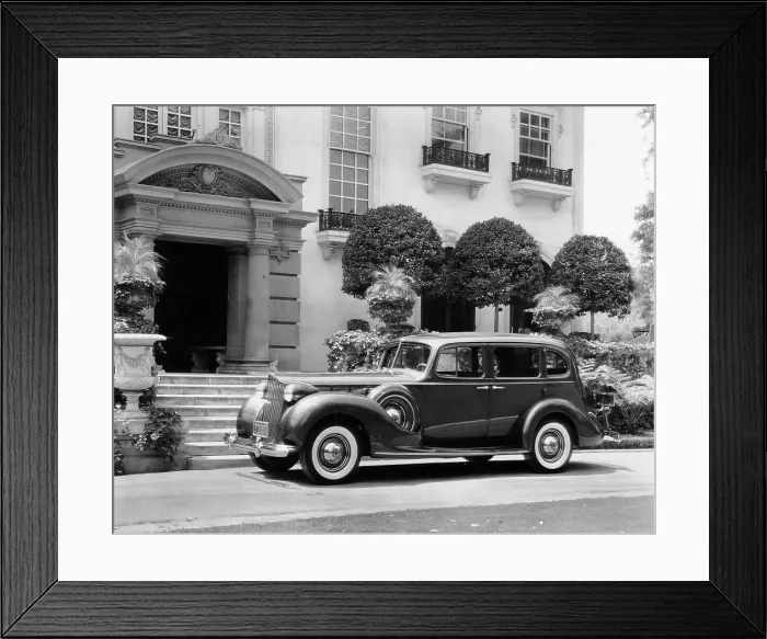 Framed Print : 1938 Packard Super 8, (c1938?) Framed Print : 1938 Packard Super 8, (c1938?)