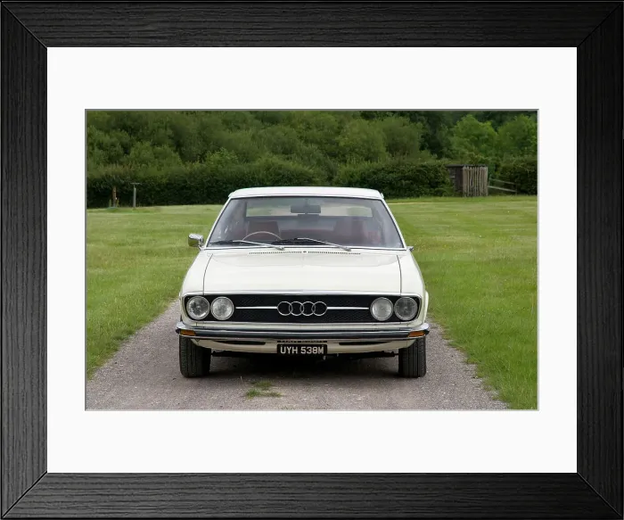 Framed Print : 1973 Audi 100 Coupes Framed Print : 1973 Audi 100 Coupes