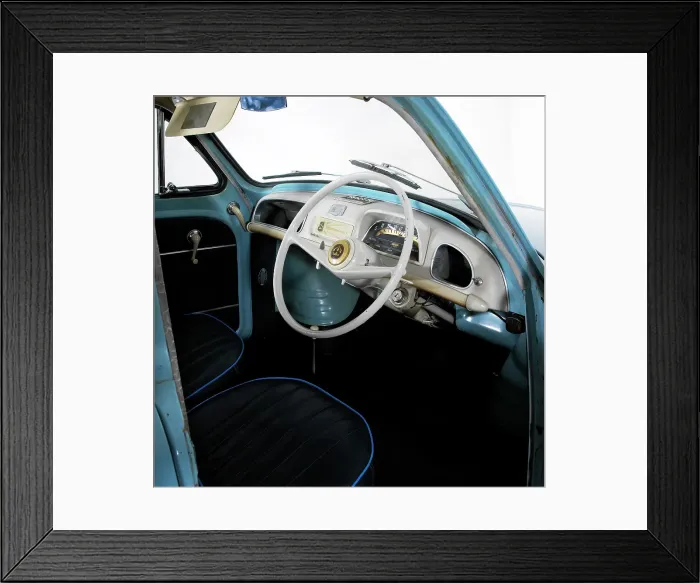 Framed Print : 1959 Renault Dauphine Framed Print : 1959 Renault Dauphine
