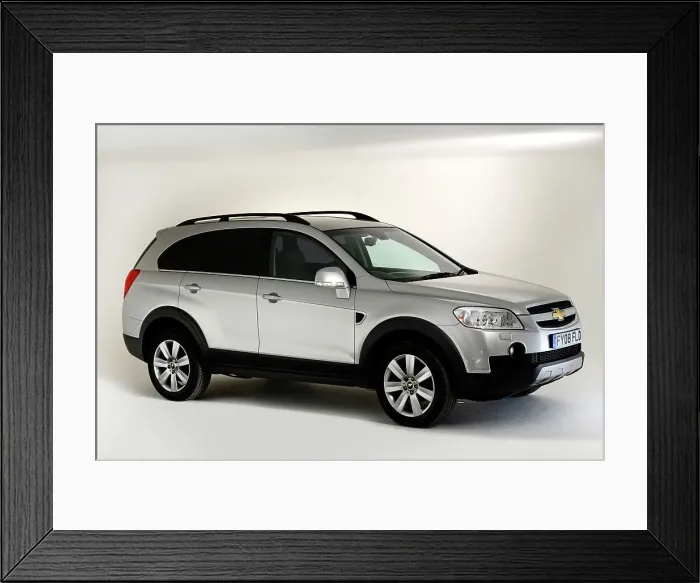 Framed Print : 2008 Chevrolet Captiva LTX Framed Print : 2008 Chevrolet Captiva LTX