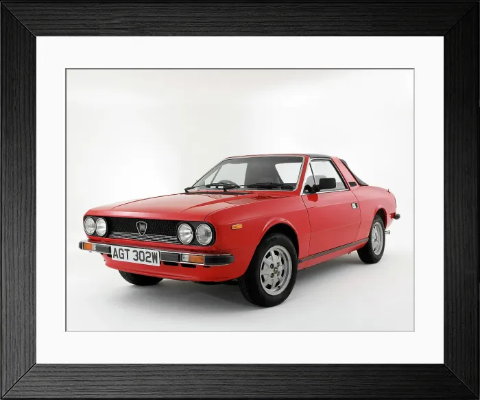Framed Print : 1980 Lancia Beta 2000 Framed Print : 1980 Lancia Beta 2000