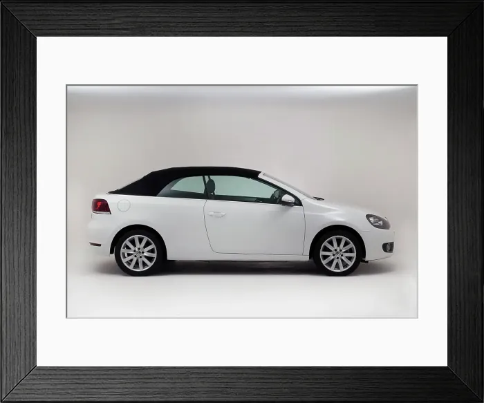 Framed Print : 2011 VW Golf Tdi Cabriolet Framed Print : 2011 VW Golf Tdi Cabriolet