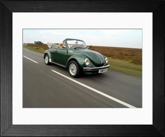 Framed Print : 1978 Volkswagen Beetle Cabriolet Framed Print : 1978 Volkswagen Beetle Cabriolet