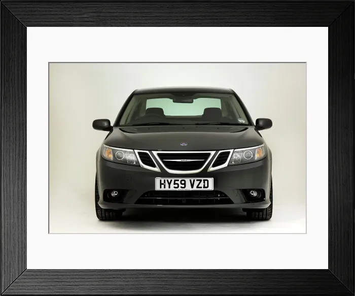 Framed Print : 2009 Saab 93