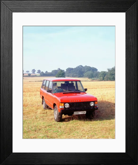 Framed Print : 1985 Range Rover Framed Print : 1985 Range Rover