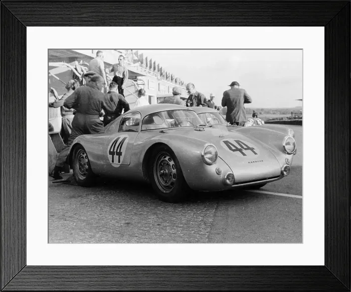 Framed Print : 1953 Porsche 1.5 litre racing car, (c1953?) Framed Print : 1953 Porsche 1.5 litre racing car, (c1953?)