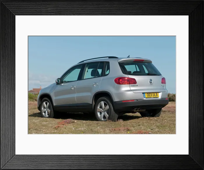 Framed Print : 2011 Volkswagen Tiguans 2.0 Tdi