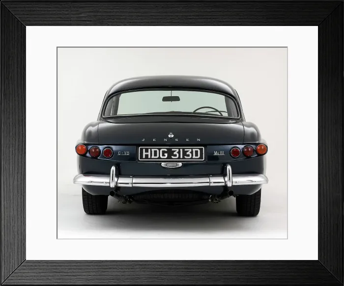 Framed Print : 1965 Jensen CV8 Mk3 Framed Print : 1965 Jensen CV8 Mk3