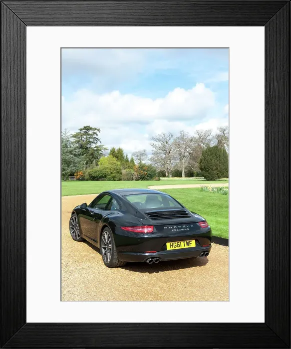 Framed Print : 2011 Porsche 911 Carreras Framed Print : 2011 Porsche 911 Carreras