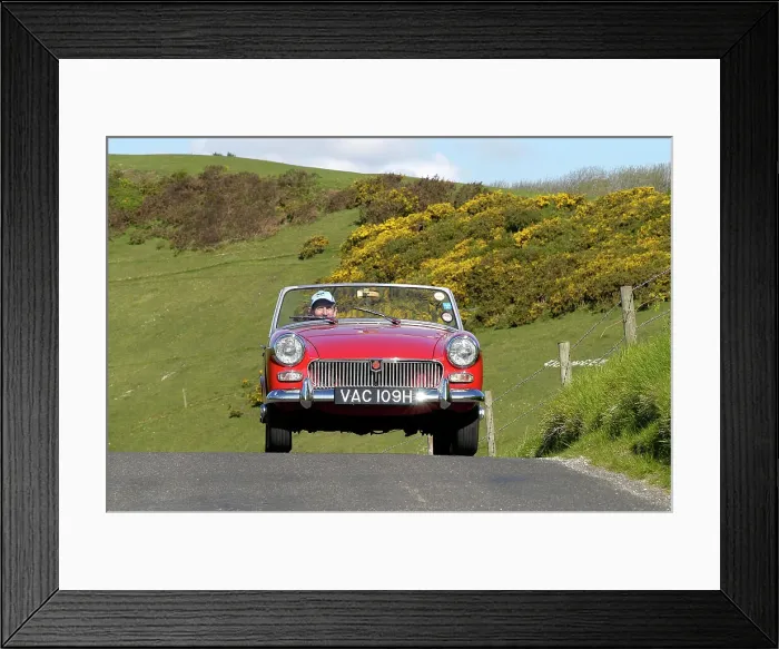 Framed Print : 1969 MG Midget Framed Print : 1969 MG Midget