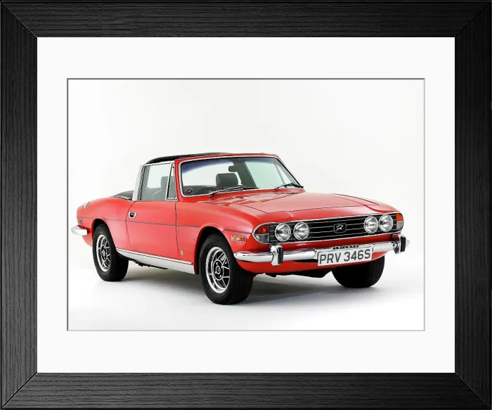 Framed Print : 1973 Triumph Stag Framed Print : 1973 Triumph Stag