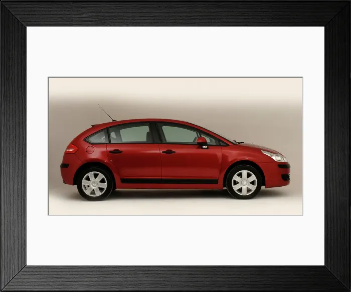 Framed Print : 2007 Citroen C4 Framed Print : 2007 Citroen C4