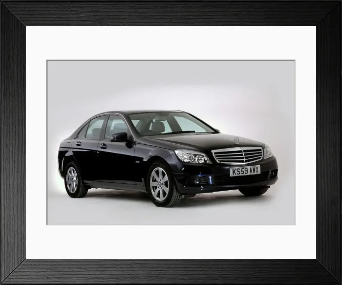 Framed Print : 2009 Mercedes Benz C200 Framed Print : 2009 Mercedes Benz C200