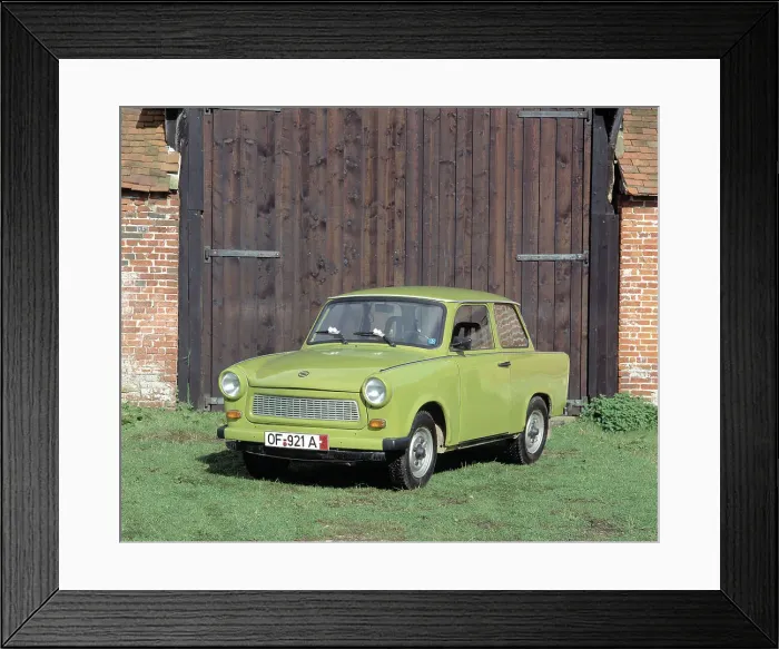 Framed Print : 1989 Trabant Framed Print : 1989 Trabant
