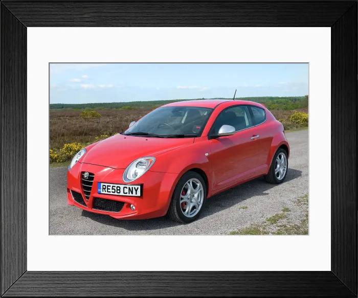 Framed Print : 2009 Alfa Romeo MiTo Framed Print : 2009 Alfa Romeo MiTo